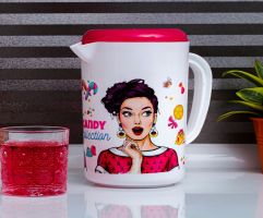 پارچ آب چاپدار رزمن پلاستیک هوم لیدی