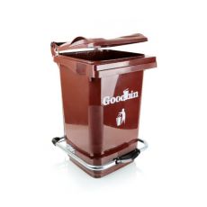 سطل زباله 40 لیتری پدال دار گودبین پلاستیک 6144