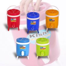 کلمن آب 4 لیتری پایه دار بدون لیوان کیش ترموس