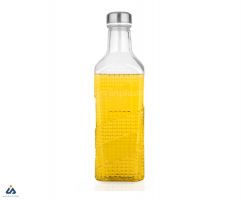 بطری لالیک درب استیل شیشه و بلور الماس کاران 30031