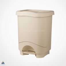 سطل پدالی چهارگوش 35 لیتر لیمون پلاستیک 1856