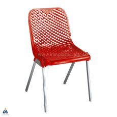 صندلی پلاستیکی پایه فلزی ناصر پلاستیک 882