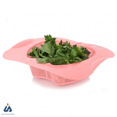 سبد آبکش سینک لبه دار سیب اشکان پلاستیک 3350