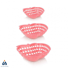 سرویس سبد میوه سه عددی اشکان پلاستیک 3340