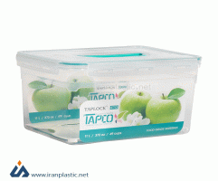 فریزری تاپلاک مستطیل تابا پلاستیک کد 410