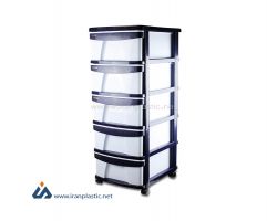 فایل پلاستیکی پنج طبقه ممتاز پلاستیک مدل A5