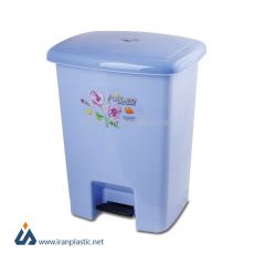 سطل پدالی پلاستیکی ممتاز پلاستیک کد 725