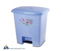 سطل پدالی پلاستیکی ممتاز پلاستیک کد 725