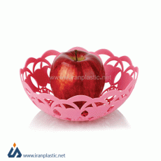 سبد میوه گرد اپل تاپ اشکان پلاستیک 3450