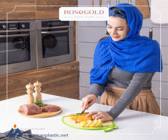 تخته برش طرح لیمو رزگلد پلاستیک 1845