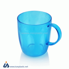 لیوان پلاستیکی دسته دار گلرو اشکان پلاستیک 2600