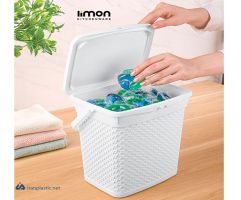 باکس پودر شوینده طرح بافت لیمون پلاستیک 2278