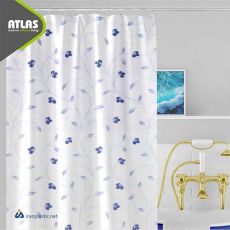 پرده حمام پارچه ای کوچک اطلس 569