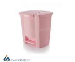 سطل زباله پدال دار 5 لیتری یزدگل پلاستیک
