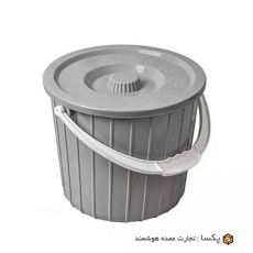 سطل 4 دربدار ممتاز ایده آل پلاستیک 2004